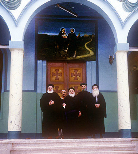 Coptic monks, Egypt
